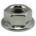 16mm-2.0 Chrome Plated Steel Coarse Thread Flange Nuts