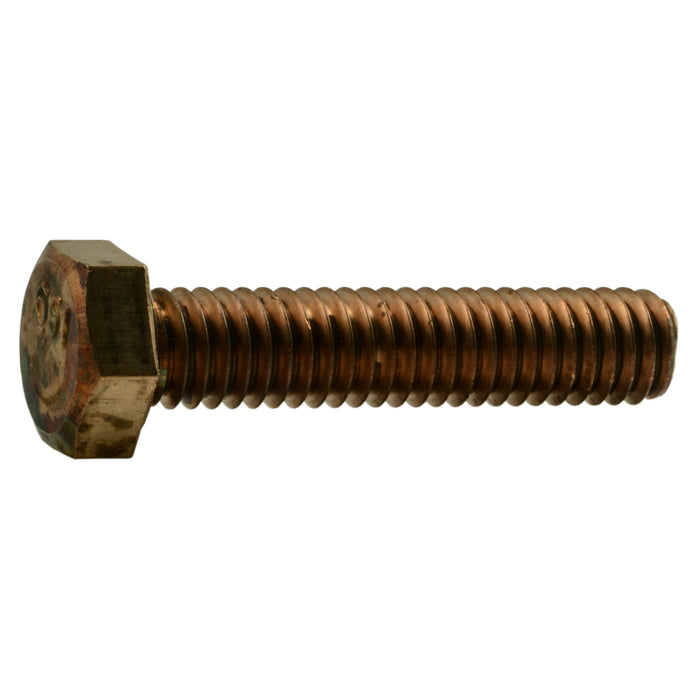 5/16"-18 x 1-1/2" Silicon Bronze Coarse Thread Hex Cap Screws