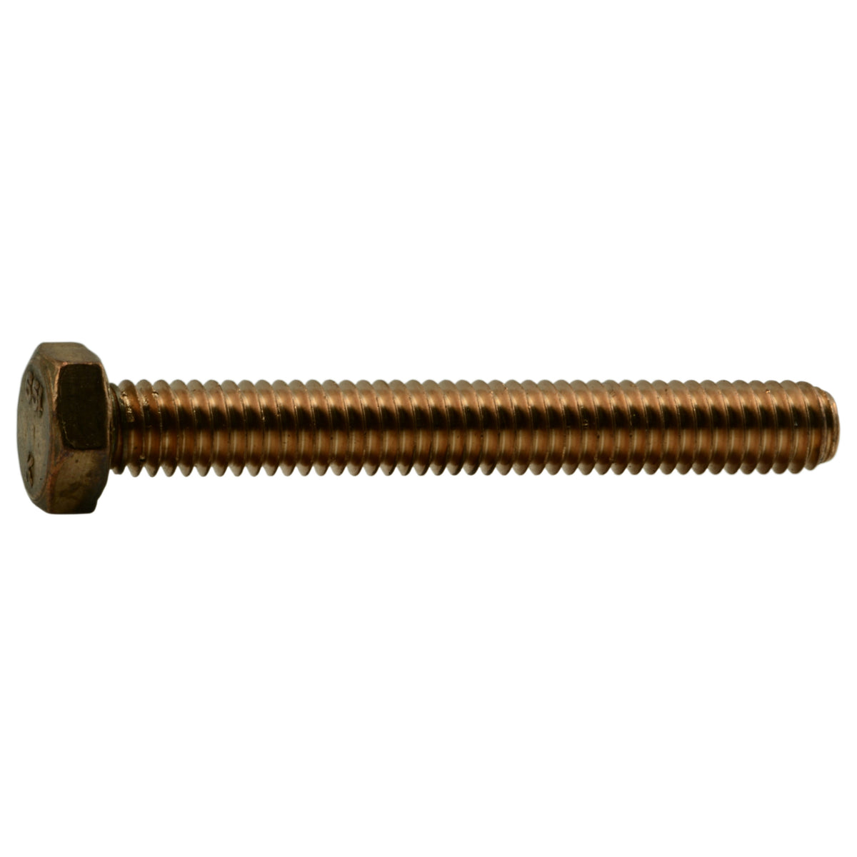 5/16"-18 x 2-1/2" Silicon Bronze Coarse Thread Hex Cap Screws