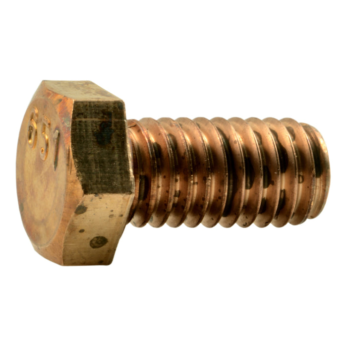 3/8"-16 x 3/4" Silicon Bronze Coarse Thread Hex Cap Screws