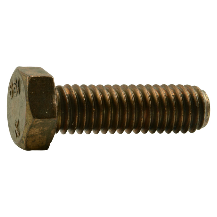 3/8"-16 x 1-1/4" Silicon Bronze Coarse Thread Hex Cap Screws