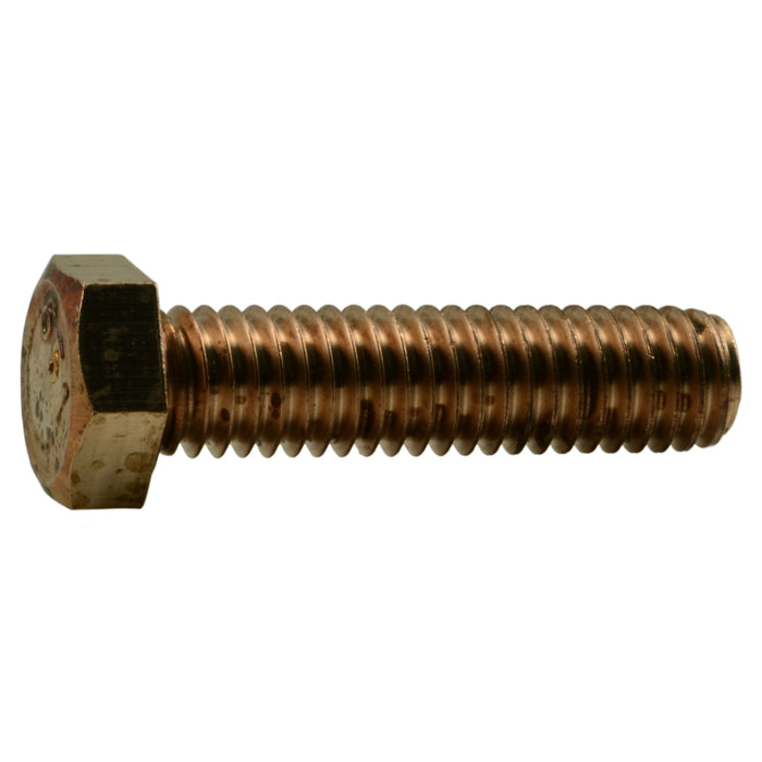 3/8"-16 x 1-1/2" Silicon Bronze Coarse Thread Hex Cap Screws