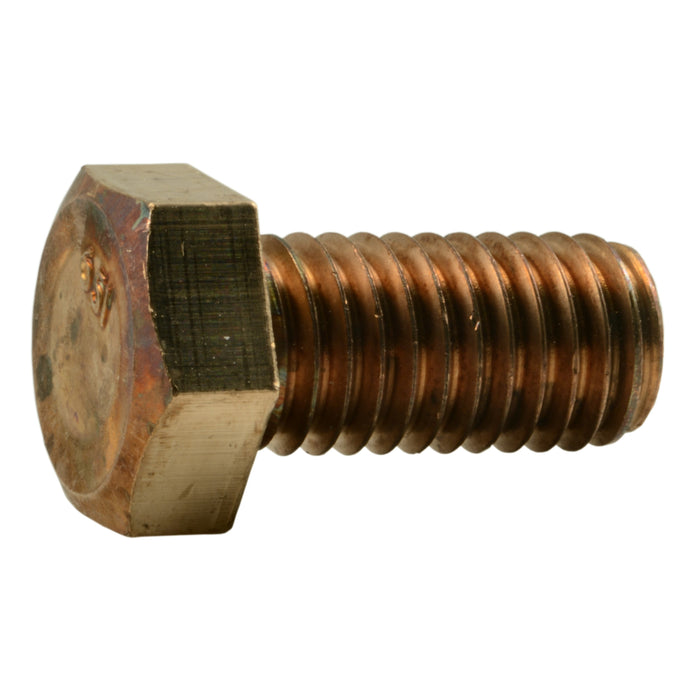 1/2"-13 x 1" Silicon Bronze Coarse Thread Hex Cap Screws