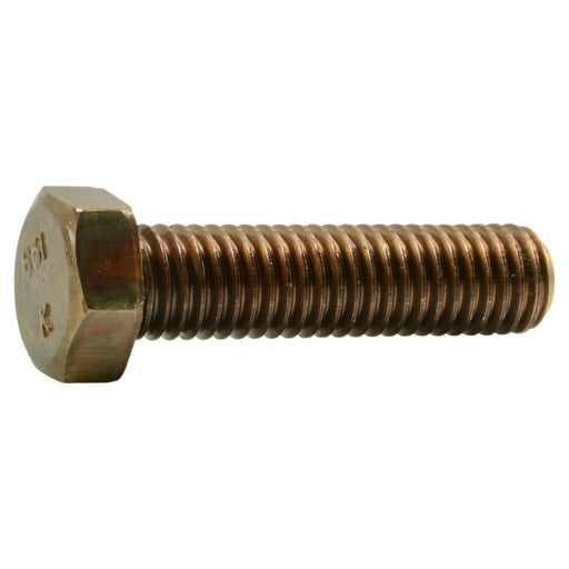 1/2"-13 x 2" Silicon Bronze Coarse Thread Hex Cap Screws