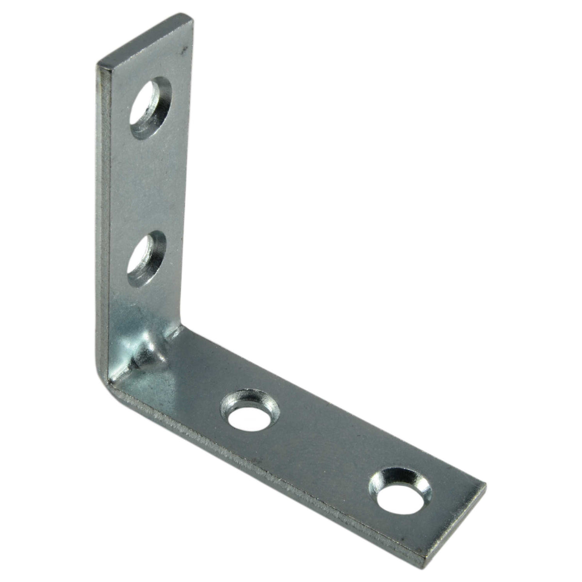 90ÔøΩÔøΩ x 2" x 2" Zinc Plated Steel Angle Braces