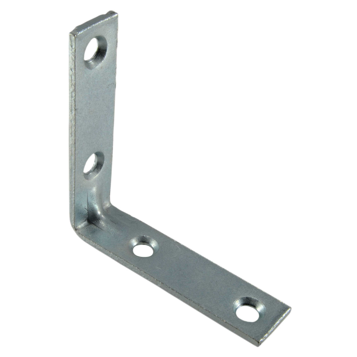 90ÔøΩÔøΩ x 2.5" x 2.5" Zinc Plated Steel Angle Braces