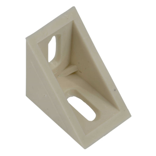 90ÔøΩÔøΩ x 1" x 1" Batural Plastic Mounting Brackets