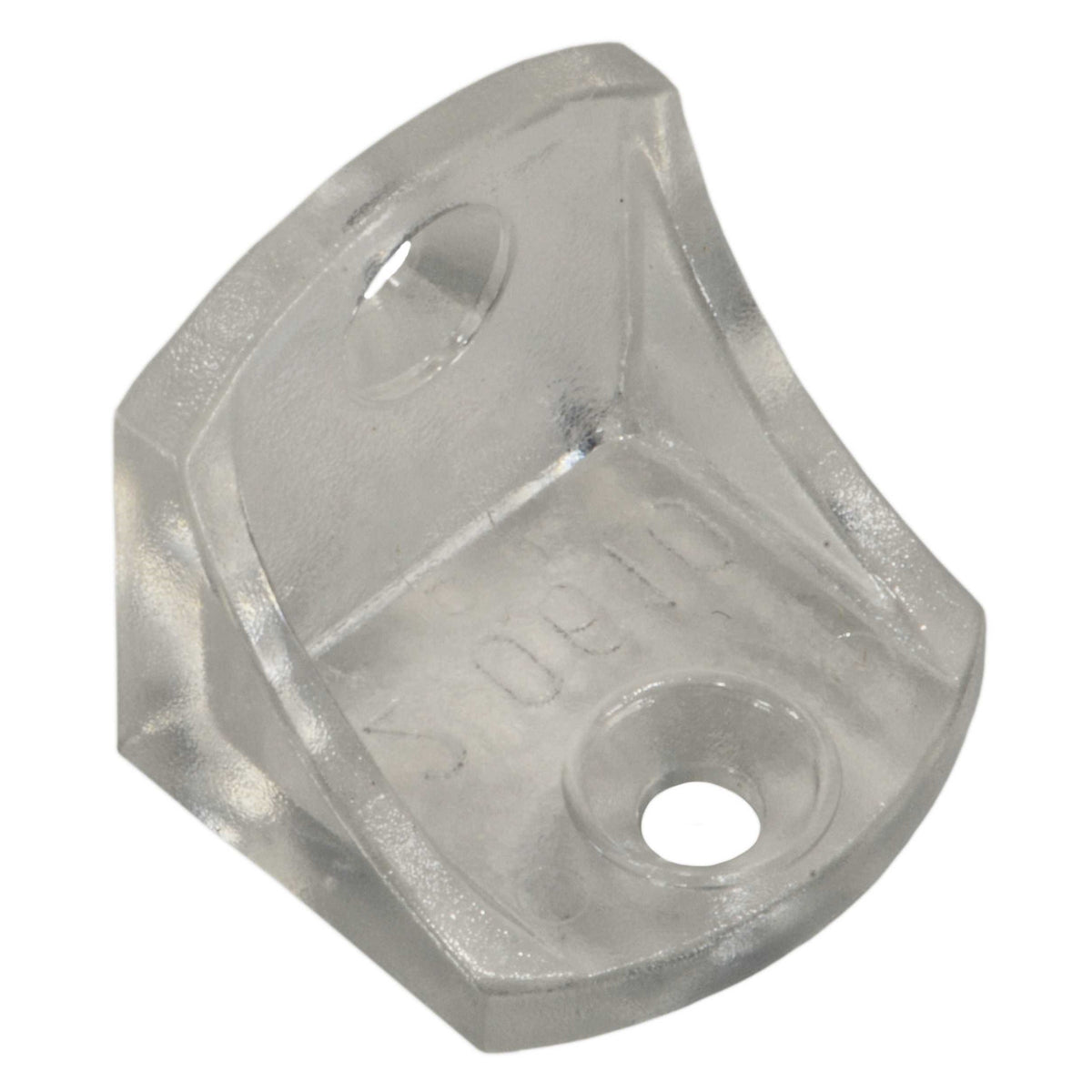 90ÔøΩÔøΩ x 15/16 x 1 Clear Plastic Angle Braces