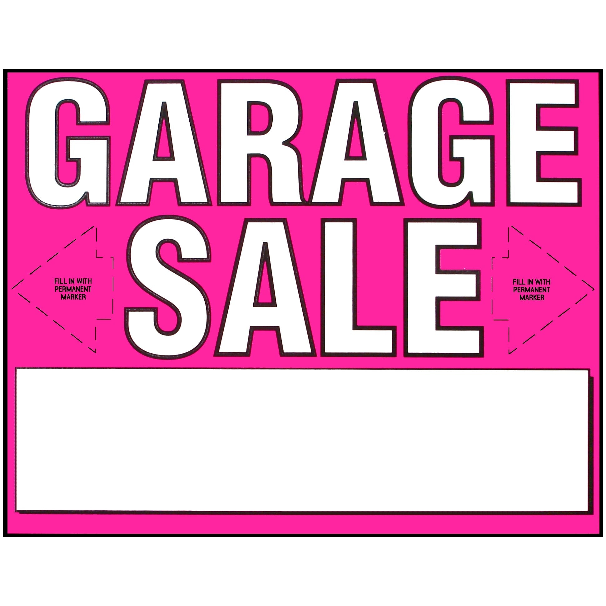 11" x 14" Garage Sale Kits