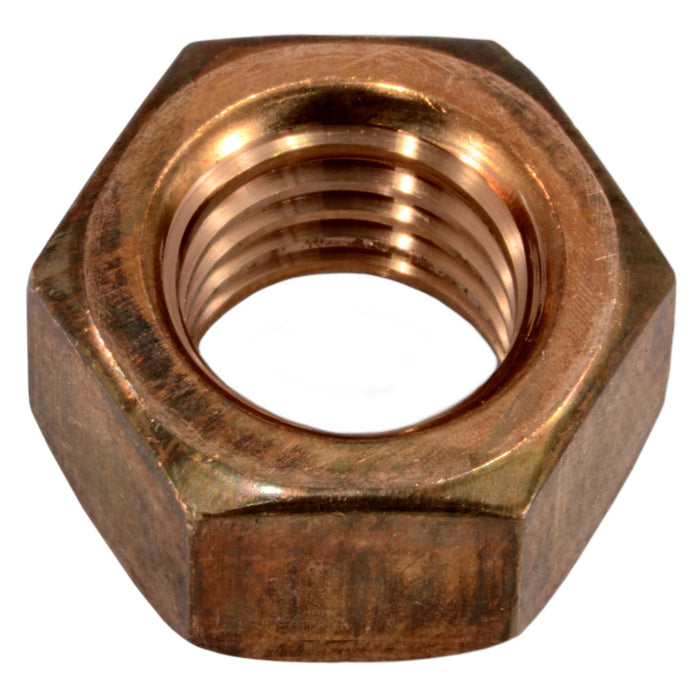5/8"-11 Silicon Bronze Coarse Thread Hex Nuts