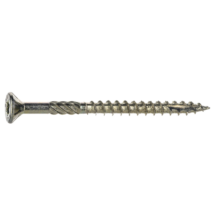 SaberDrive® Gold Zinc Star Drive Multi-Purpose Wood Screws