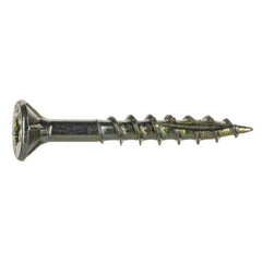 SaberDrive® Gold Zinc Star Drive Multi-Purpose Wood Screws