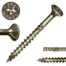 9 x 2" Star Drive Gold SaberDrive® Multi-Purpose Screws 5 lb. Tub (595 pcs.)