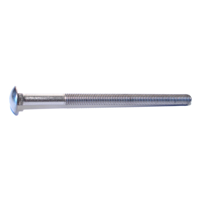 1/2"-13 x 8" 18-8 Stainless Steel Coarse Thread Carriage Bolts