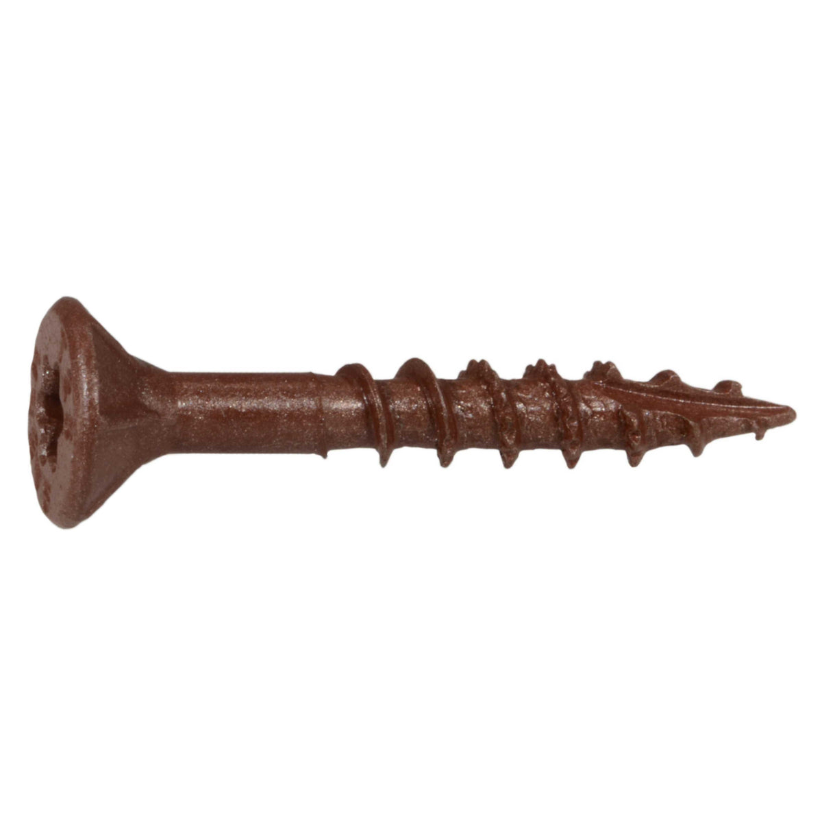 #9 x 1-1/4" Red XL1500 Coated Steel Star Drive Bugle Head Exterior Deck Screws