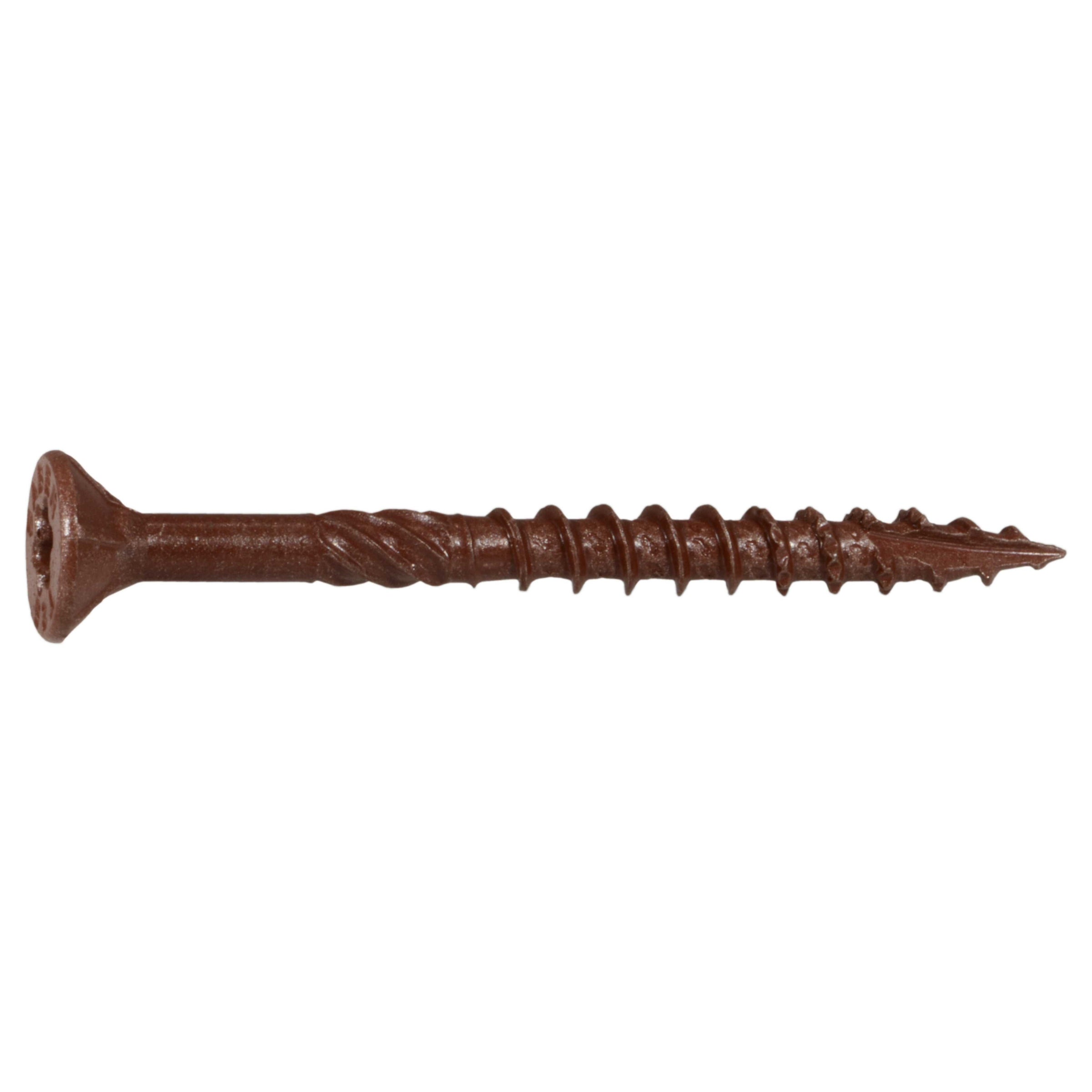 #9 x 2" Red XL1500 Coated Steel Star Drive Bugle Head Exterior Deck Screws