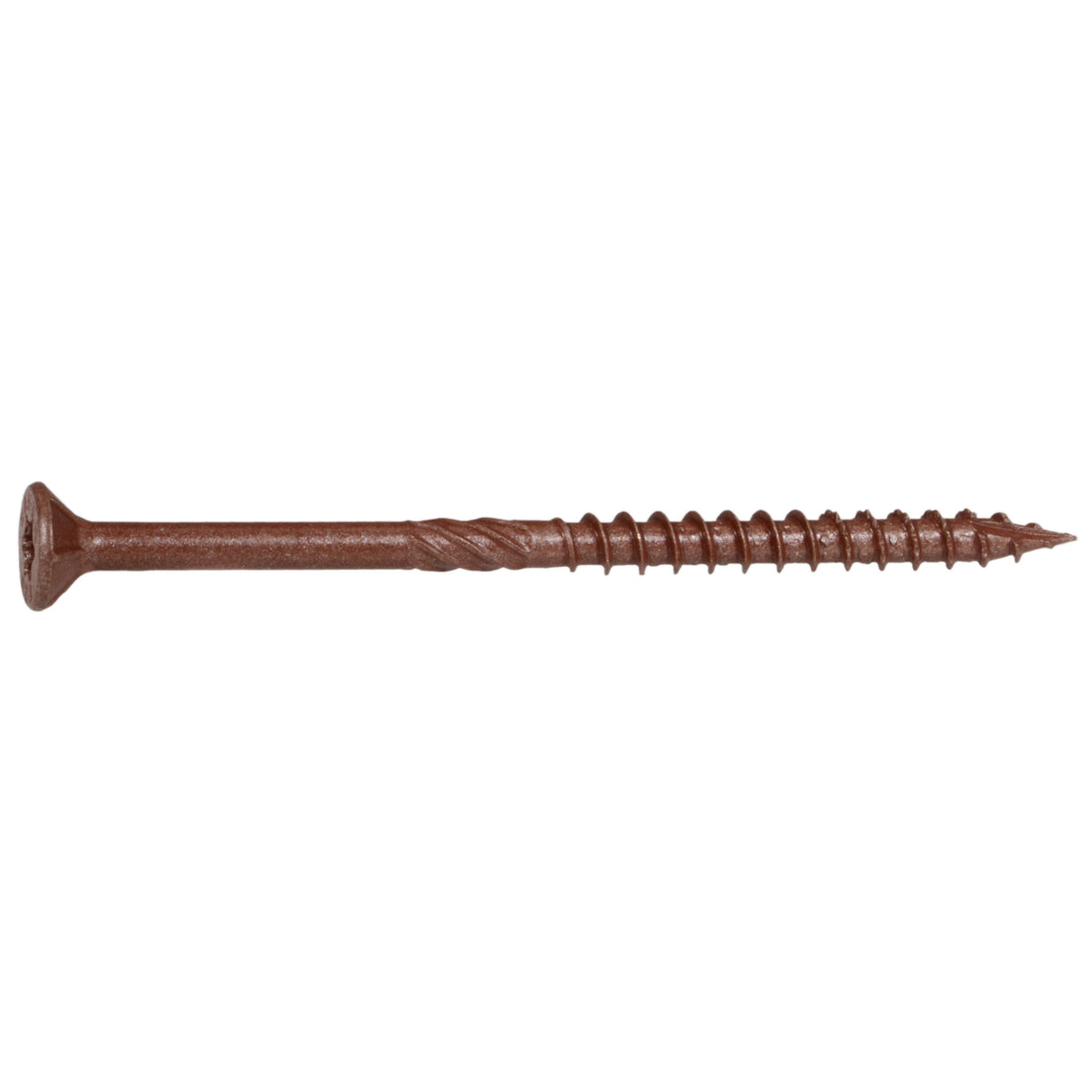 #9 x 3" Red XL1500 Coated Steel Star Drive Bugle Head Exterior Deck Screws