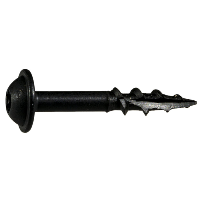 SaberDrive® Black Phosphate T-15 Star Drive Cabinet Pocket Screws