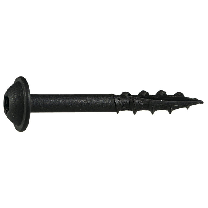 SaberDrive® Black Phosphate T-15 Star Drive Cabinet Pocket Screws