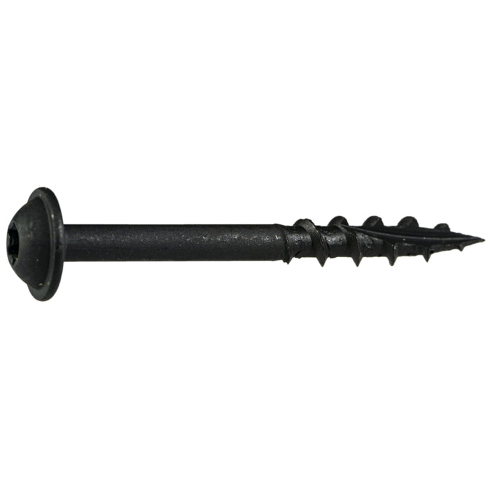 SaberDrive® Black Phosphate T-15 Star Drive Cabinet Pocket Screws