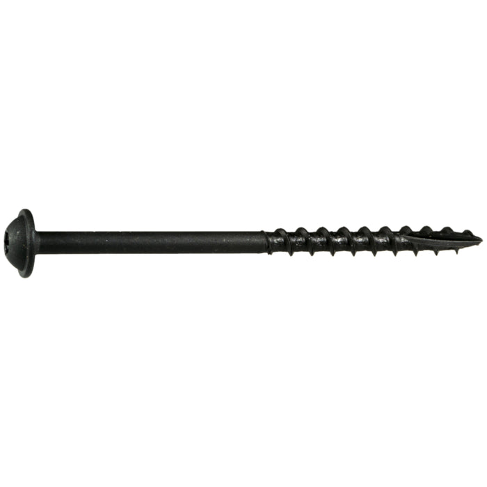 SaberDrive® Black Phosphate T-15 Star Drive Cabinet Pocket Screws