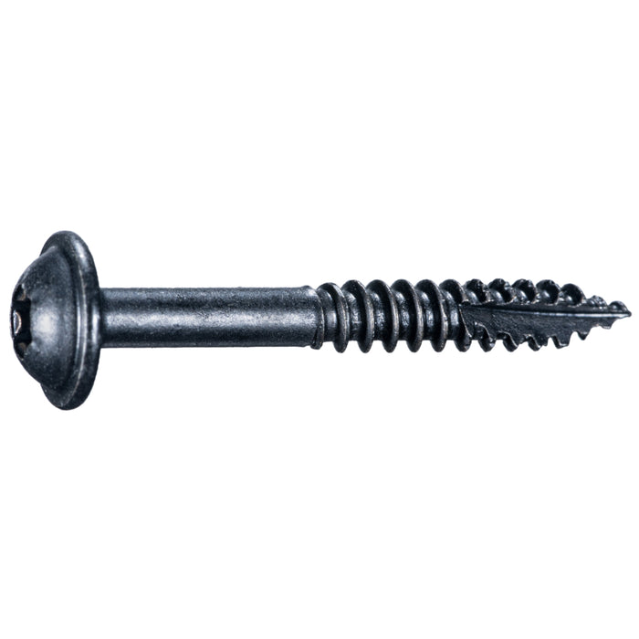 SaberDrive® Black Phosphate T-15 Star Drive Cabinet Pocket Screws