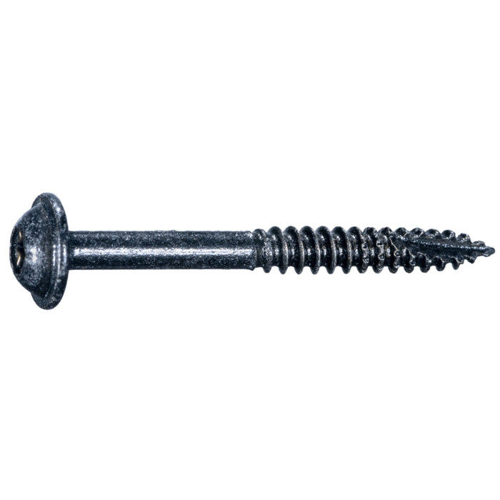 SaberDrive® Black Phosphate T-15 Star Drive Cabinet Pocket Screws