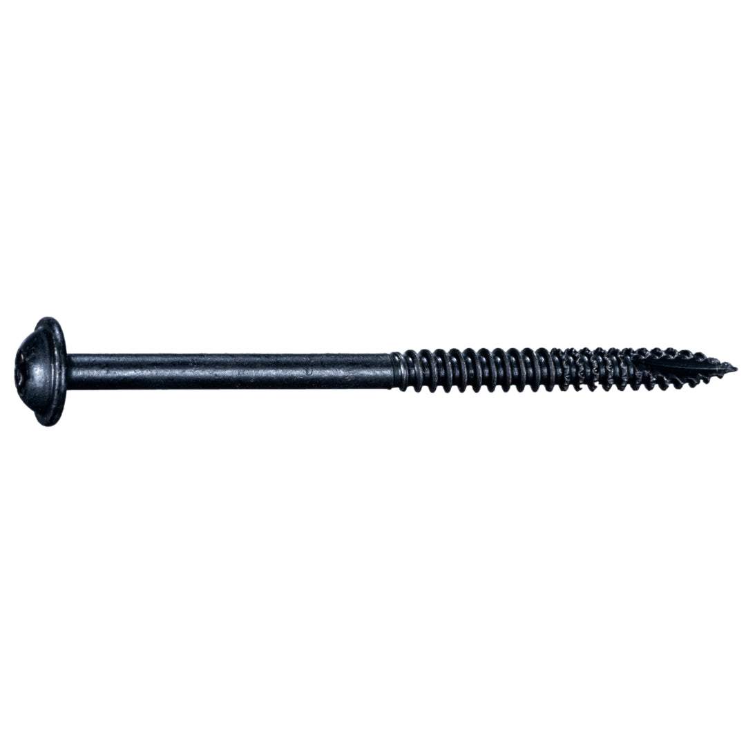SaberDrive® Black Phosphate T-15 Star Drive Cabinet Pocket Screws