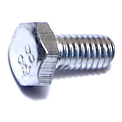 4mm-0.7 x 8mm Zinc Plated Class 8.8 Steel Coarse Thread Hex Cap Screws