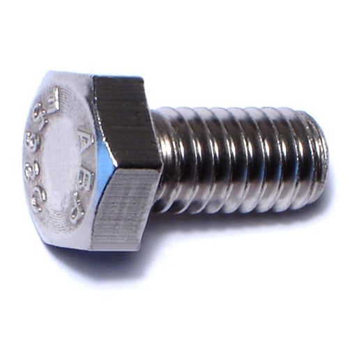 5/16"-18 x 5/8" 18-8 Stainless Steel Coarse Thread Hex Cap Screws