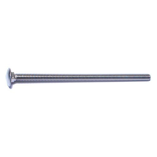 1/4"-20 x 5" 18-8 Stainless Steel Coarse Thread Carriage Bolts