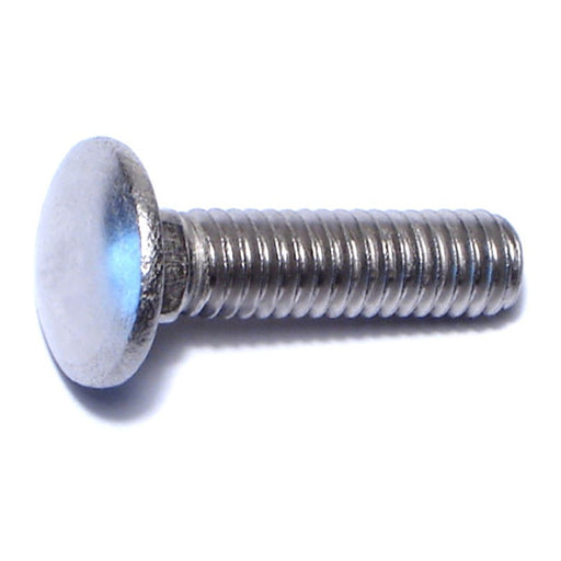 5/16"-18 x 1-1/4" 18-8 Stainless Steel Coarse Thread Carriage Bolts