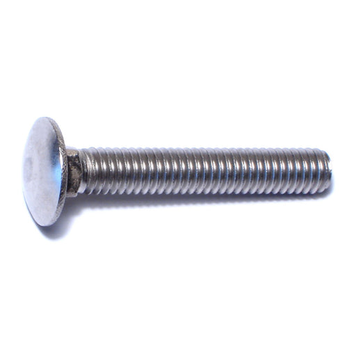 5/16"-18 x 2" 18-8 Stainless Steel Coarse Thread Carriage Bolts