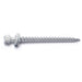 #10 x 3" White Painted Steel Hex Washer Head Pole Barn Self-Drilling Screws