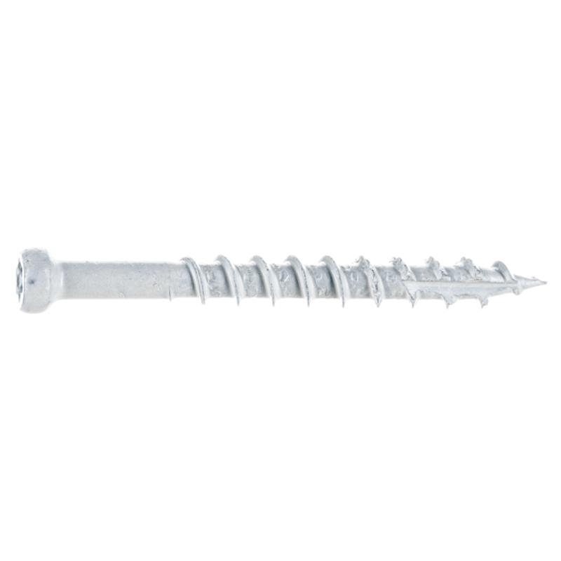 8 x 1-5/8" Star Drive White Trim Saberdrive Screws 1 lb. Tub (221 pcs.)