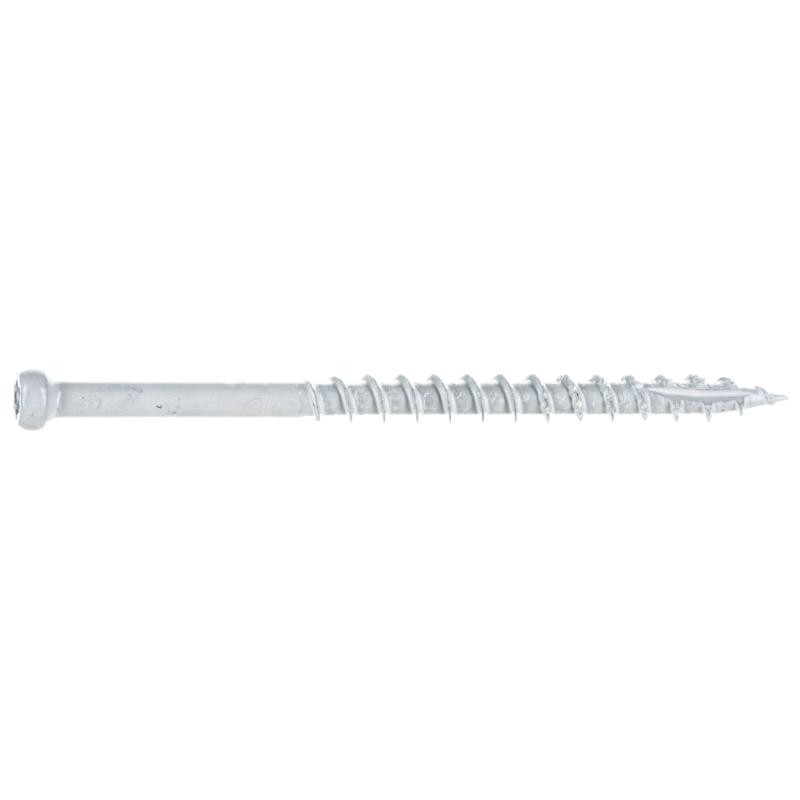 8 x 2-1/2" Star Drive White Trim Saberdrive Screws 1 lb. Tub (141 pcs.)