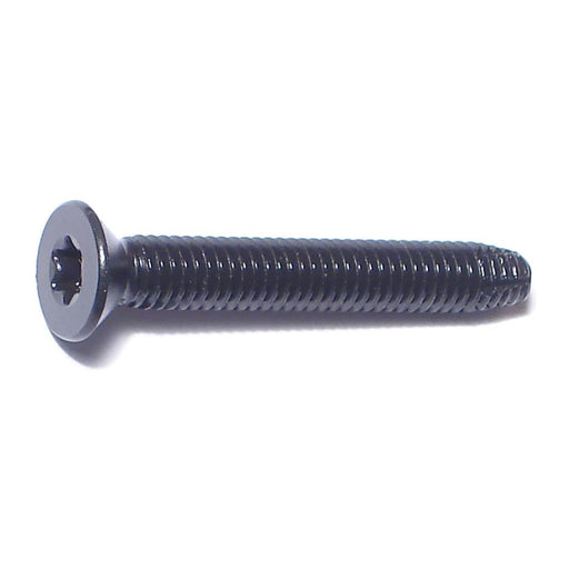 5/16"-18 x 2-1/4" Black Phosphate Steel Coarse Thread Star Drive Flat Head Thread Cutting Screws