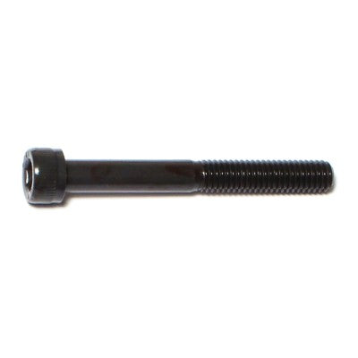 6mm-1.0 x 50mm Black Oxide Class 12.9 Steel Coarse Thread Knurled Head Hex Socket Cap Screws