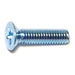 4mm-0.7 x 16mm Zinc Plated Class 4.8 Steel Coarse Thread Phillips Flat Head Machine Screws