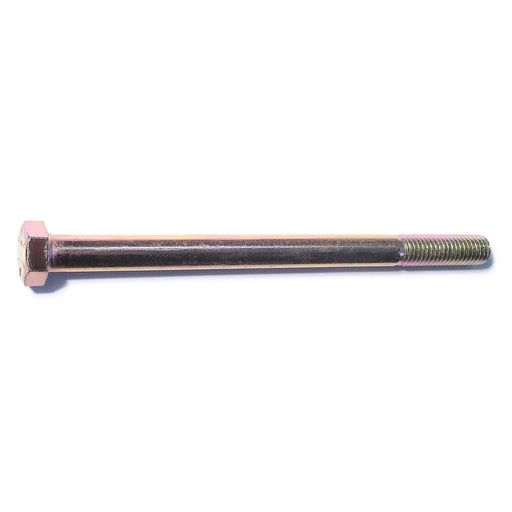 1/2"-13 x 7" Zinc Plated Grade 8 Steel Coarse Thread Hex Cap Screws