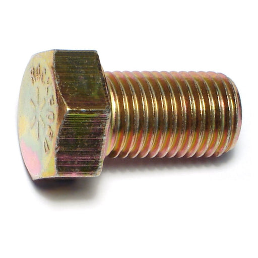 7/16"-20 x 3/4" Zinc Plated Grade 8 Steel Fine Thread Hex Cap Screws