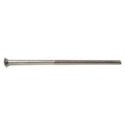3/8"-16 x 10" 18-8 Stainless Steel Coarse Thread Carriage Bolts