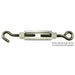 1/4" x 5-1/4" 18-8 Stainless Steel Eye-Hook Turnbuckle