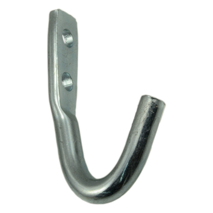 1/4" x 5/8" x 5/16" x 2-1/16" Zinc Plated Steel Rope Binding Hooks