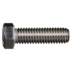 7/16"-14 x 1-1/2" 18-8 Stainless Steel Coarse Thread Hex Cap Screws