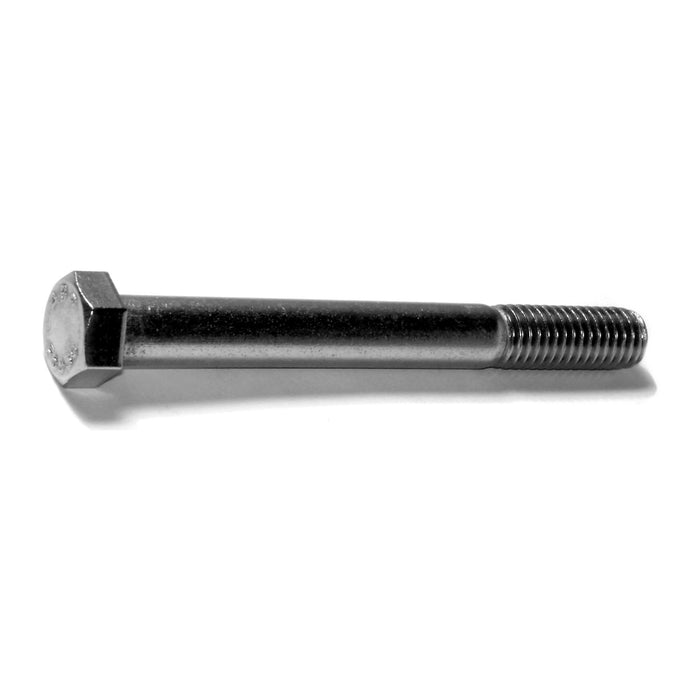 7/16"-14 x 4" 18-8 Stainless Steel Coarse Thread Hex Cap Screws