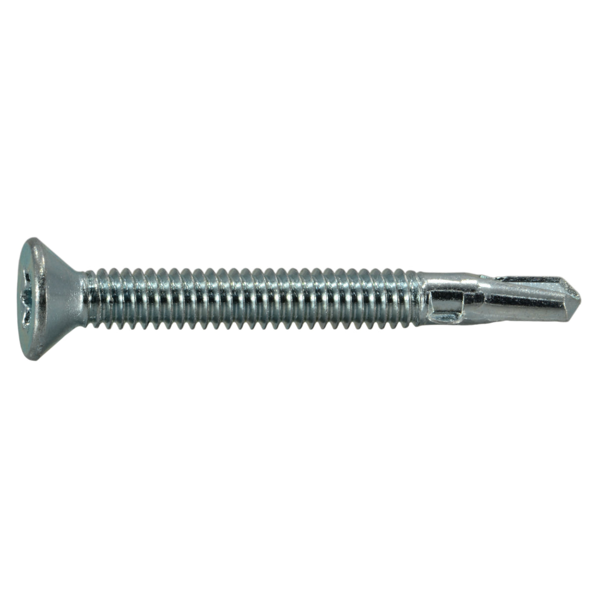 #12 x 2" Zinc Plated Steel Star Drive Self-Drilling Screws