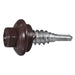 1/4" x 7/8" Brown Hex Head Stitch Screws