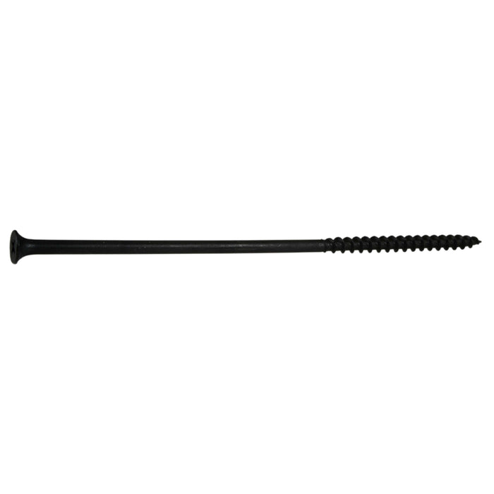 #10 x 6" Black Phosphate Steel Coarse Thread Phillips Bugle Head Drywall Screws