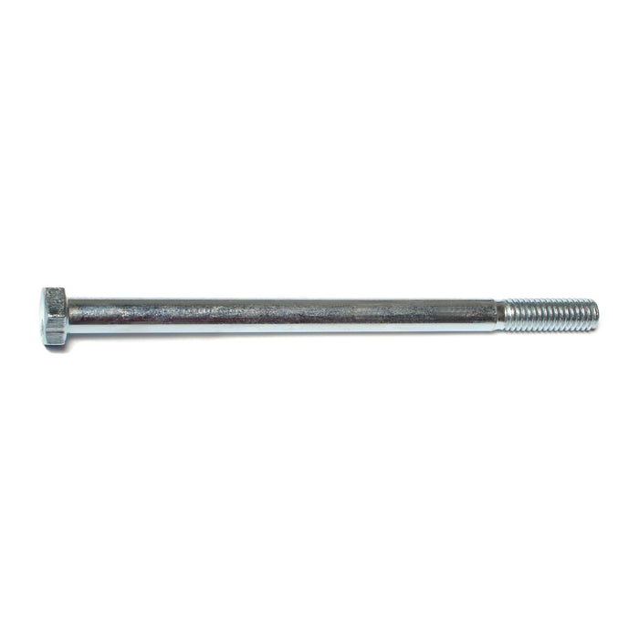 5/16"-18 x 5" Zinc Plated Grade 5 Steel Coarse Thread Hex Cap Screws